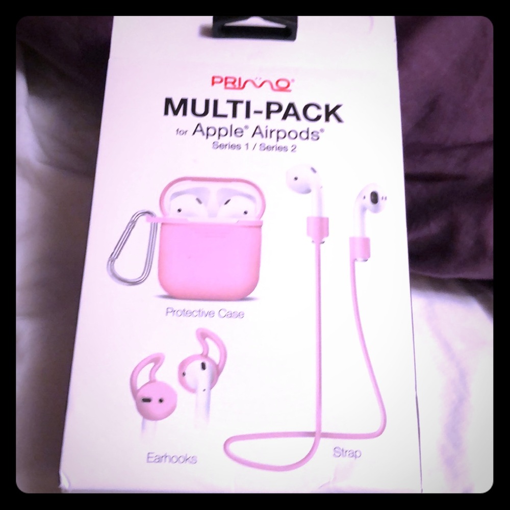 NWT RUBBER 🔴 earbuds skin and cord